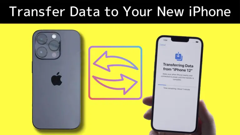How to Transfer Data from iPhone to iPhone