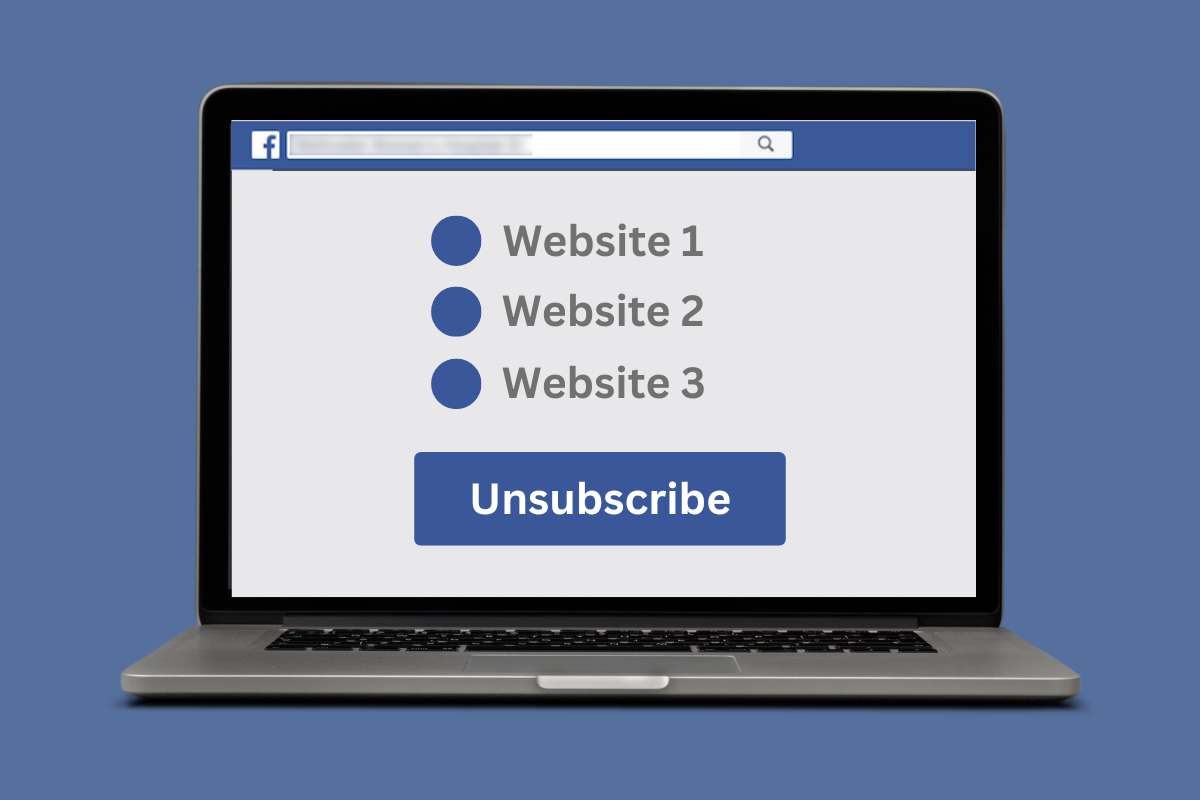 How to Unsubscribe from Facebook Email Notifications
