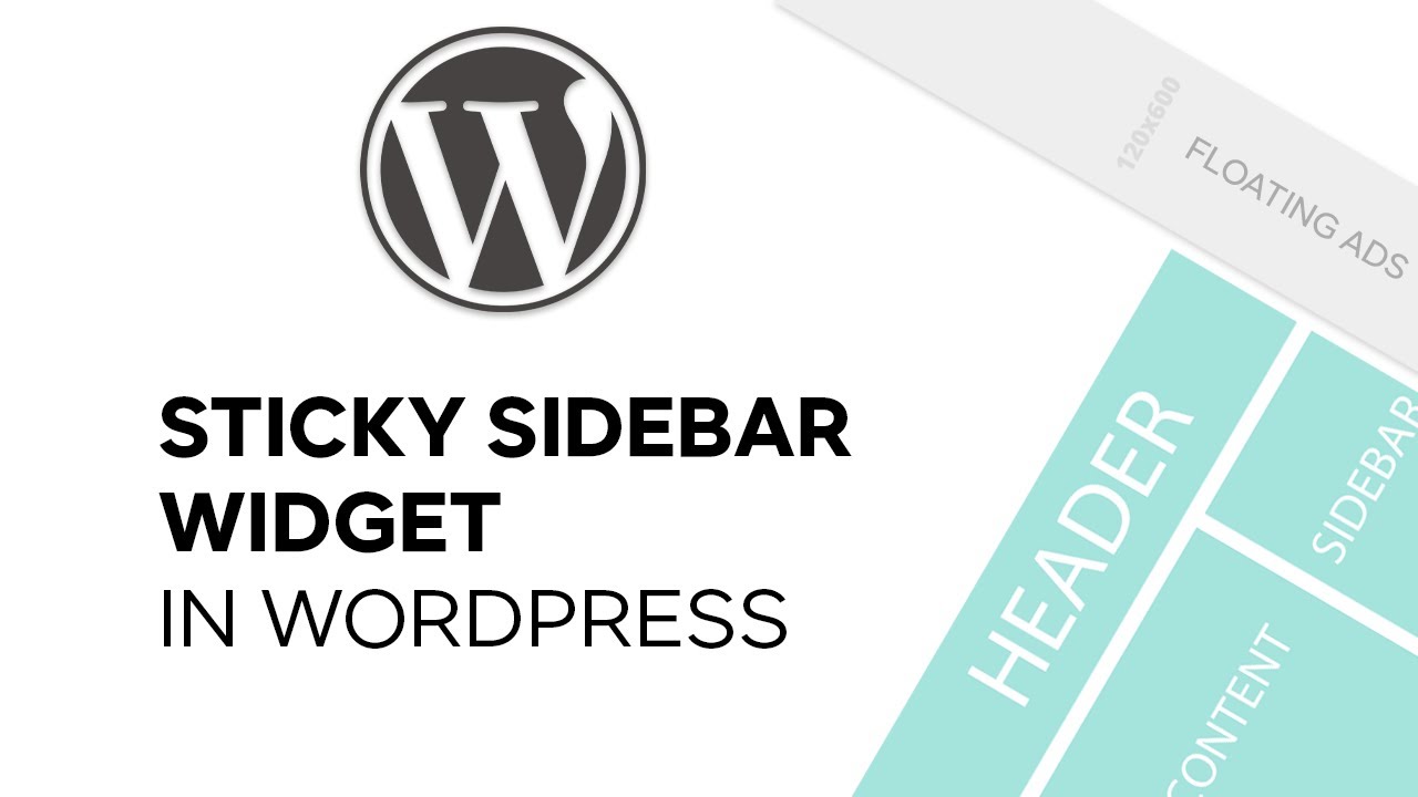 How to Add a Floating Sidebar in Wordpress
