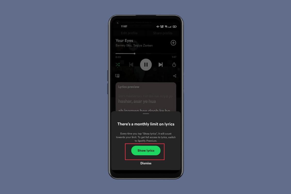 How to View Lyrics on Spotify