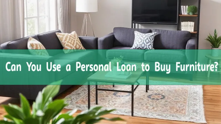 Can You Use a Personal Loan to Buy Furniture?