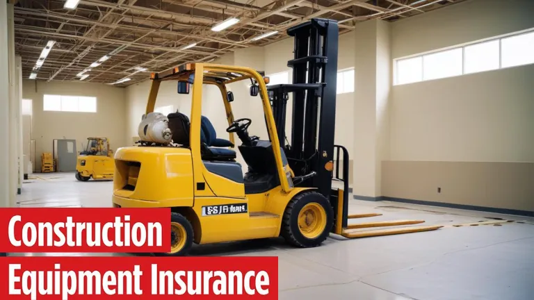 Contractors Equipment Insurance: What It Covers