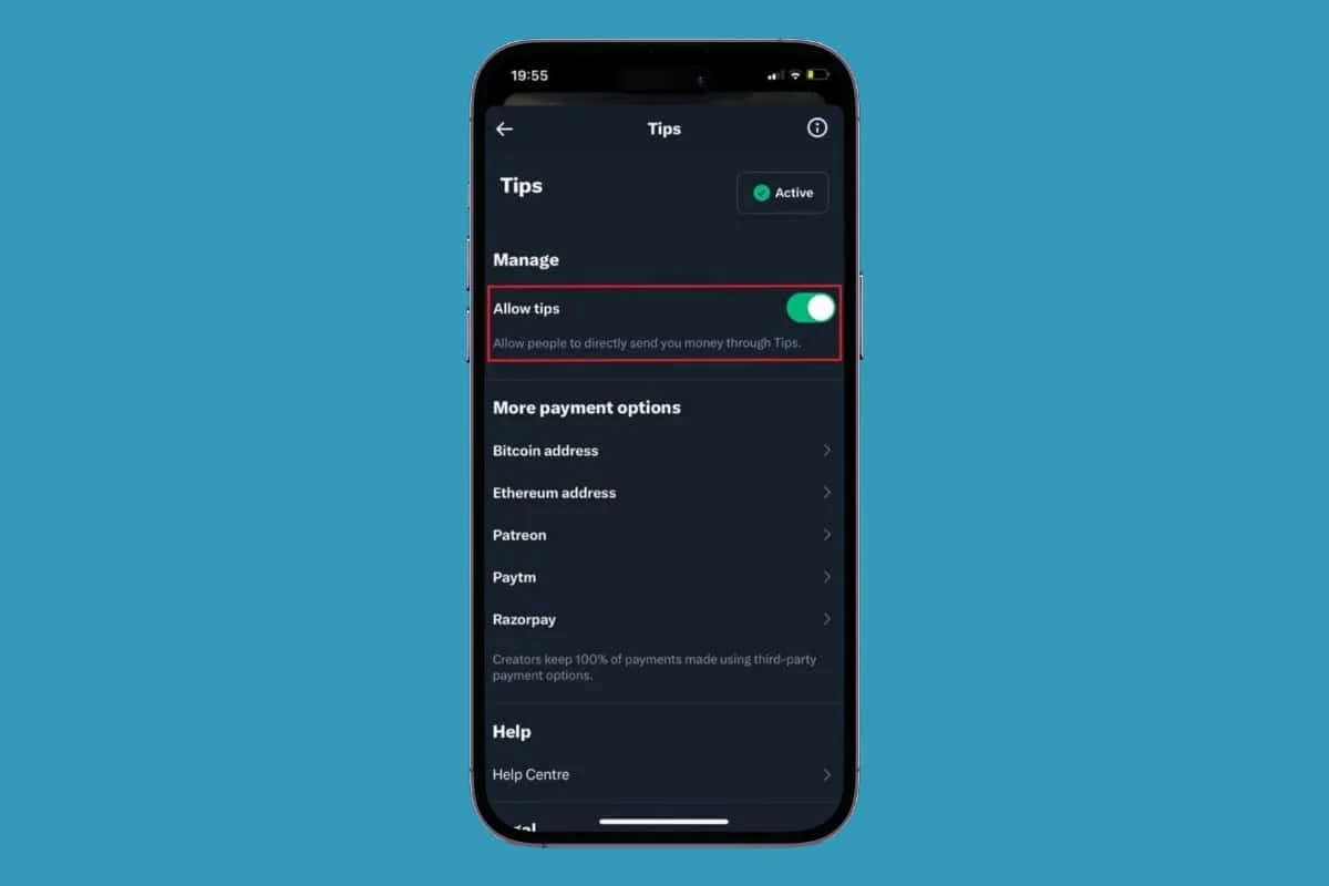 How to Enable Tips Feature on Twitter