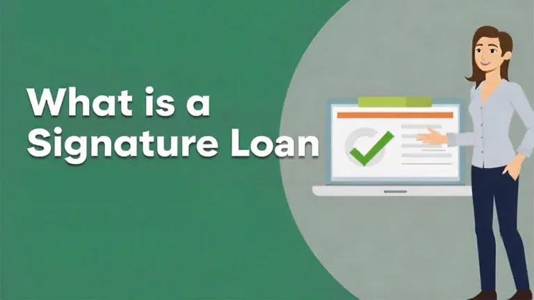 Signature Loan: What It Is and How It Works